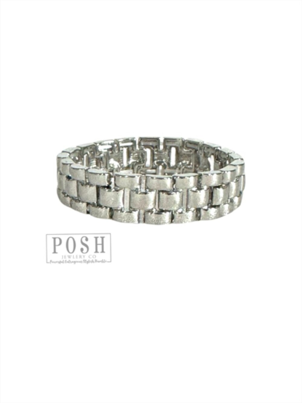 Silver Watch Band Bracelet, Boutique